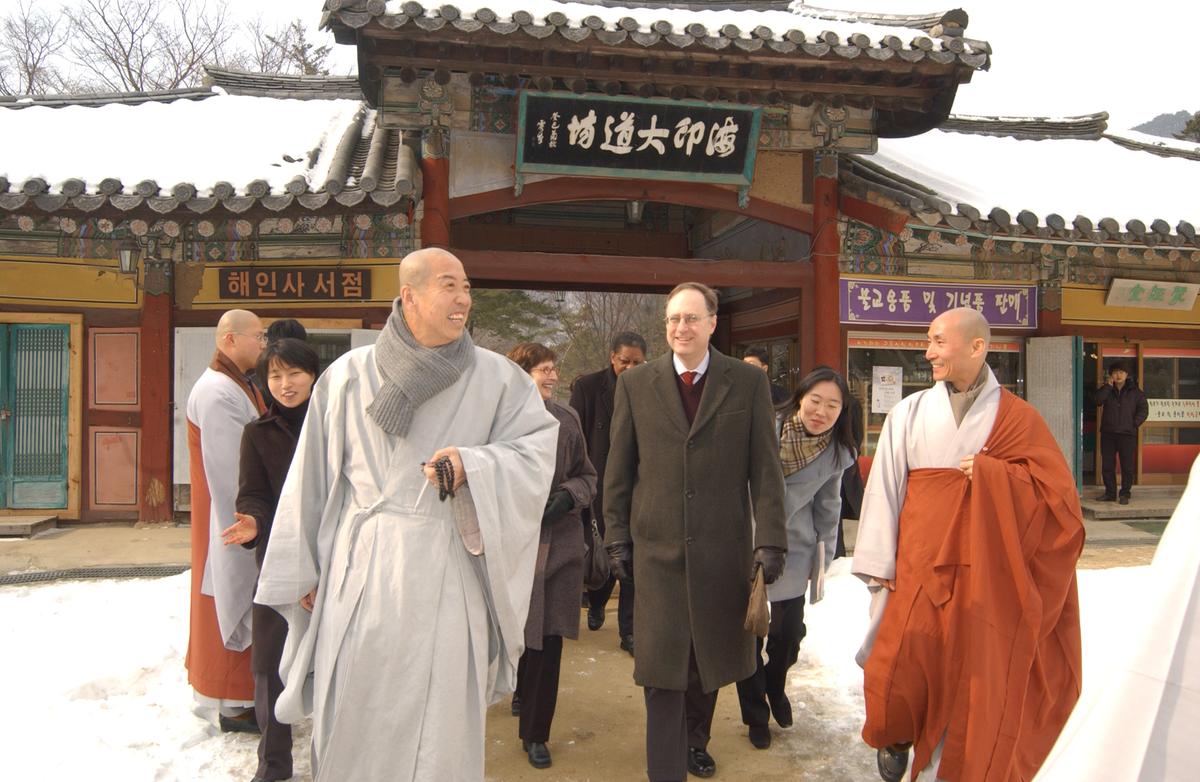 2006주미대사해인사방문