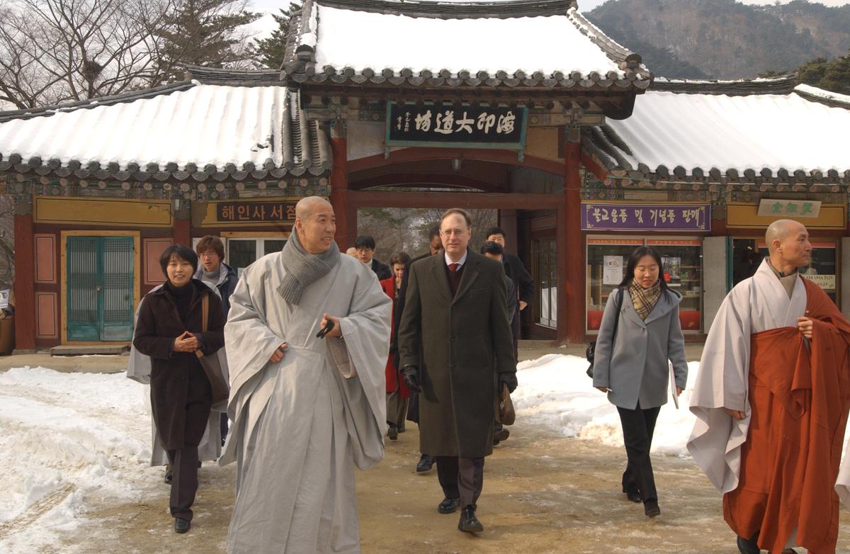 2006주미대사해인사방문