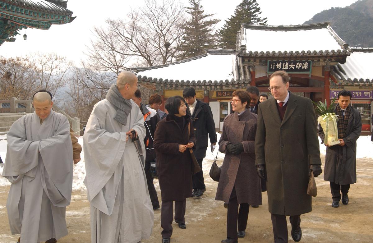 2006주미대사해인사방문