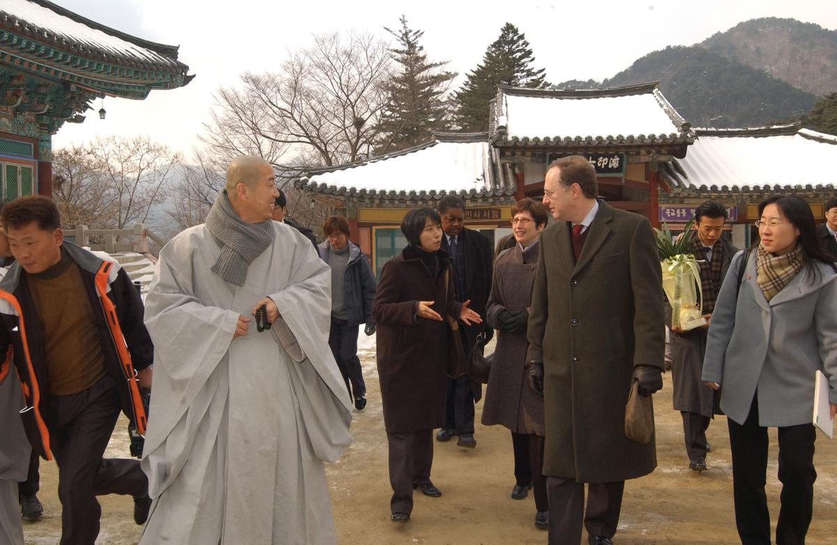 2006주미대사해인사방문