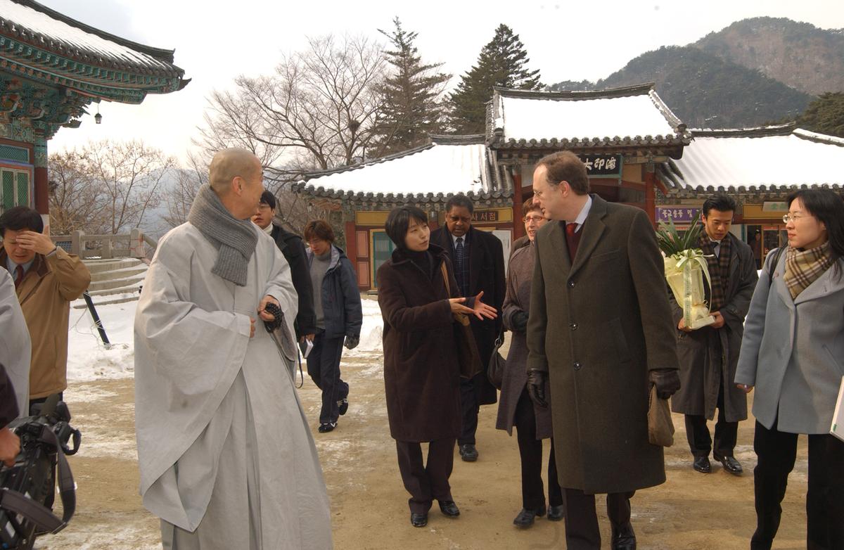 2006주미대사해인사방문