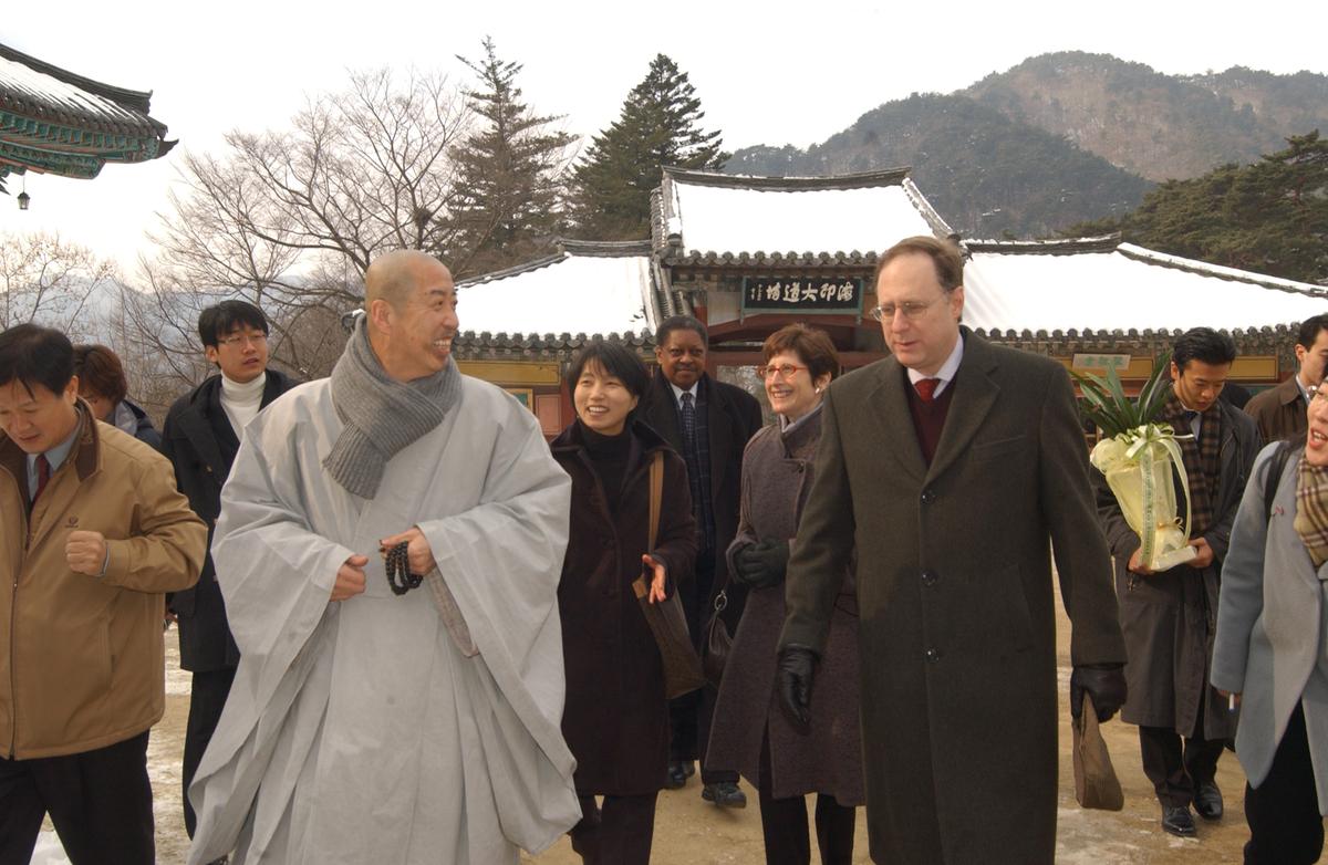 2006주미대사해인사방문