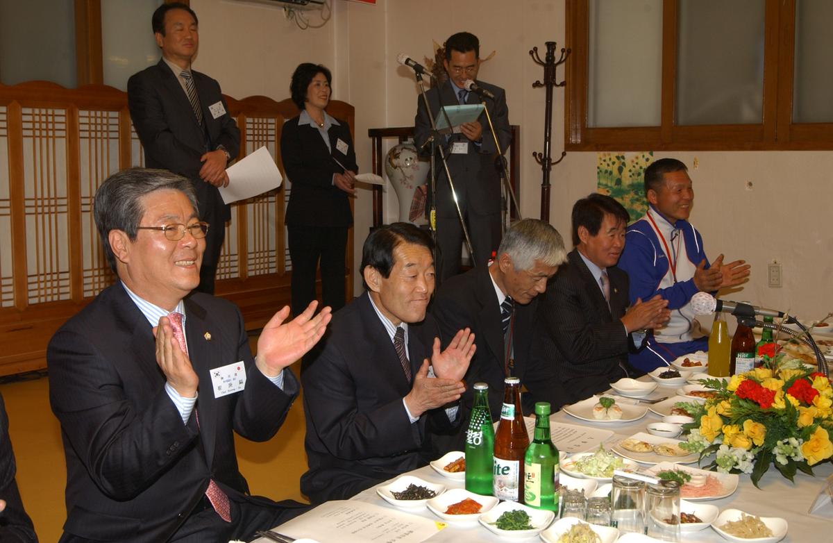 2006일본 이토요시마라톤참가선수환영만찬-2