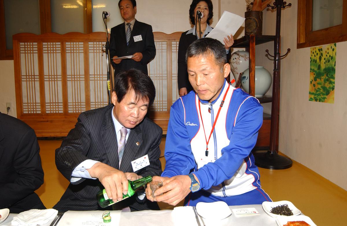 2006일본 이토요시마라톤참가선수환영만찬-2