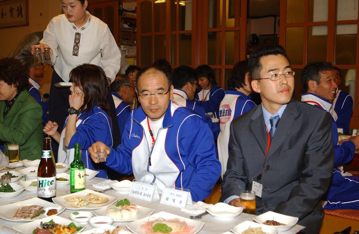2006일본 이토요시마라톤참가선수환영만찬-2