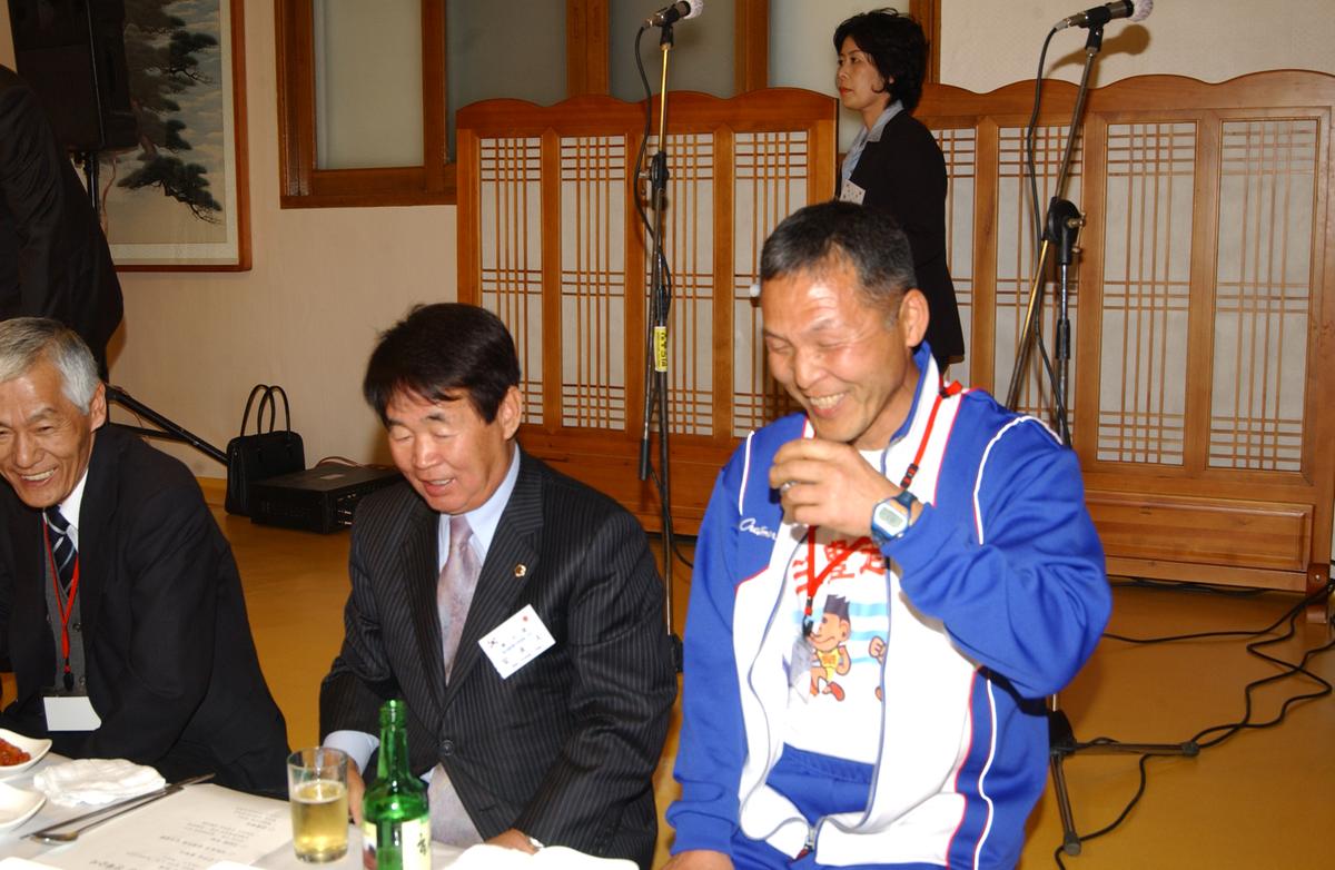 2006일본 이토요시마라톤참가선수환영만찬-3