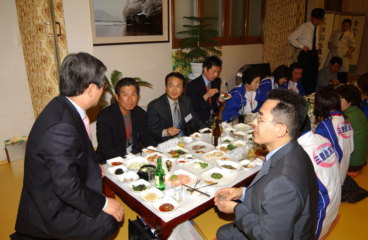 2006일본 이토요시마라톤참가선수환영만찬-3