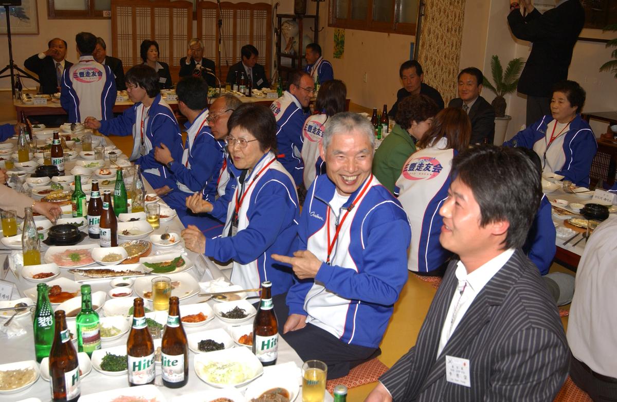 2006일본 이토요시마라톤참가선수환영만찬-3