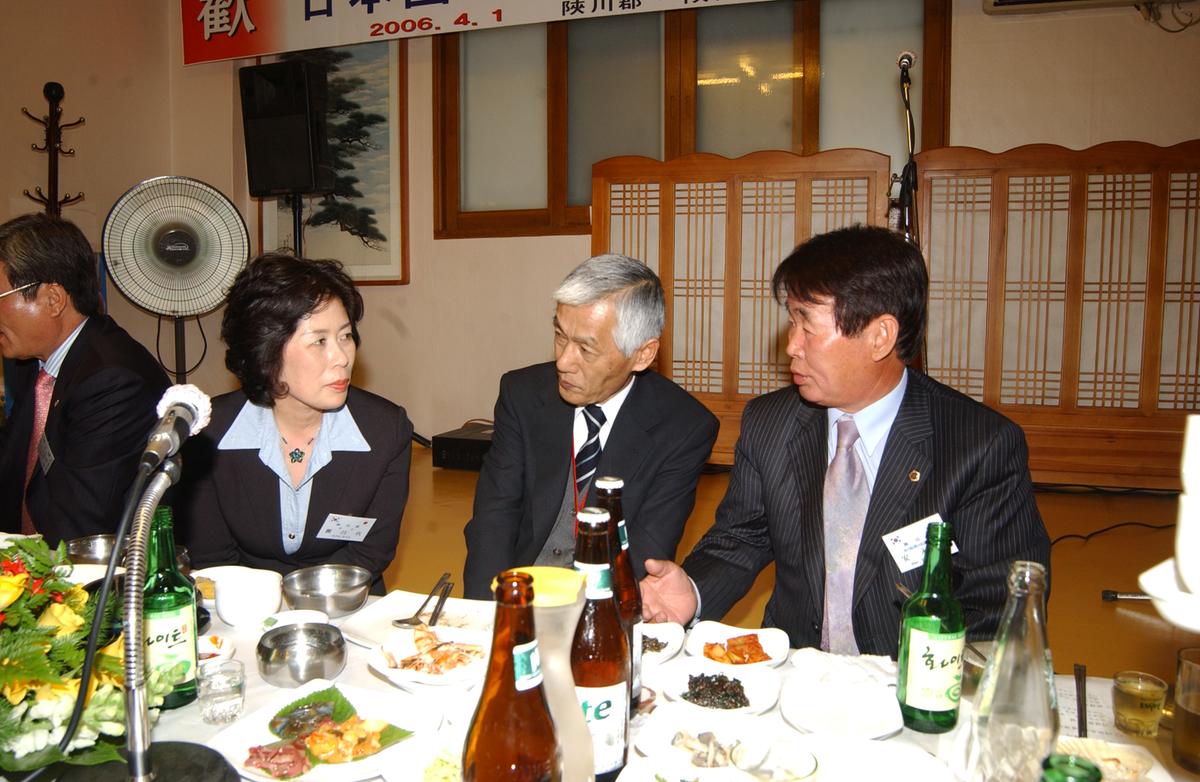 2006일본 이토요시마라톤참가선수환영만찬-3