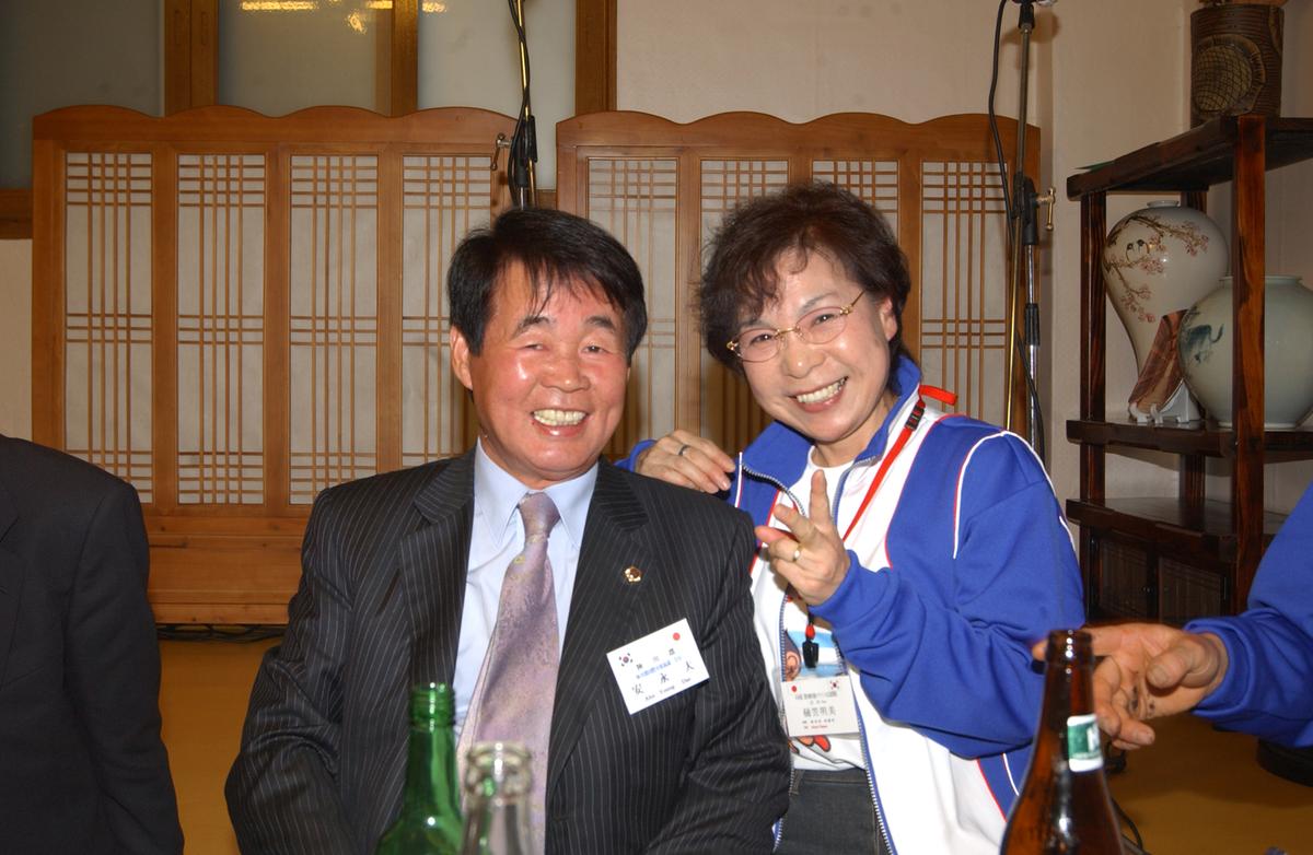 2006일본 이토요시마라톤참가선수환영만찬-3