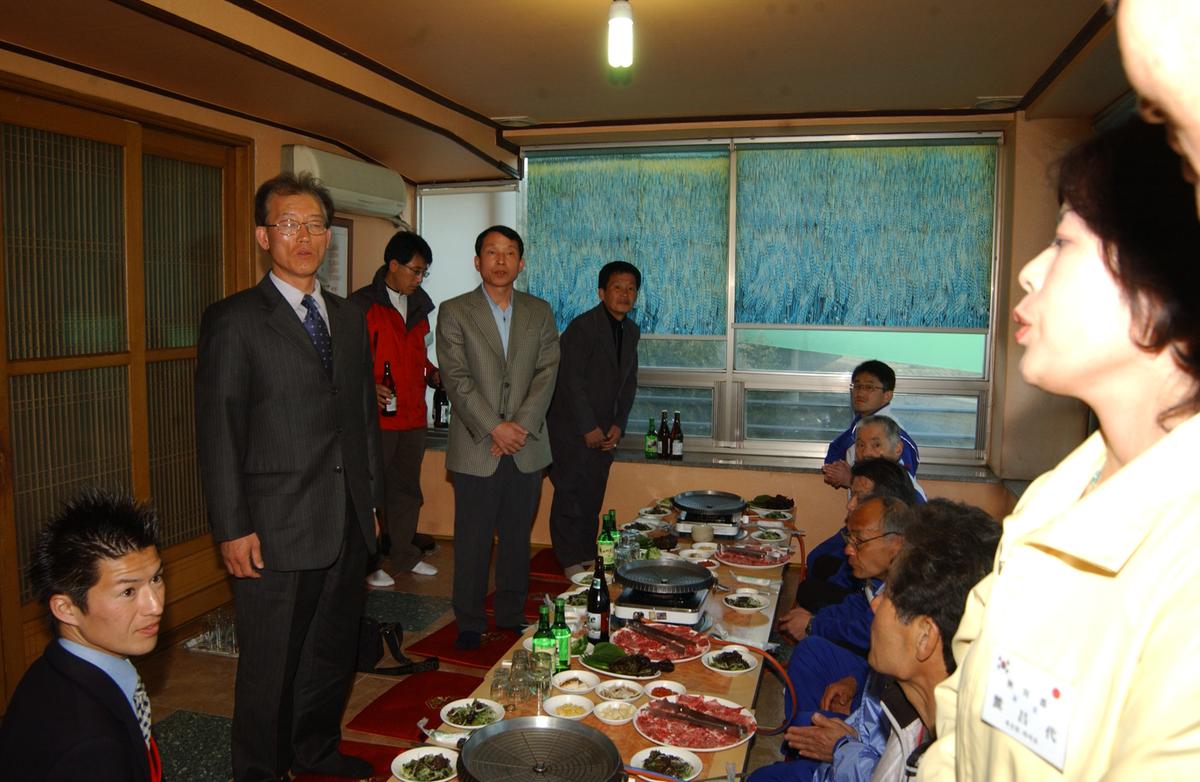 2006일본이토요시 마라톤참가 부군수환영만찬-1