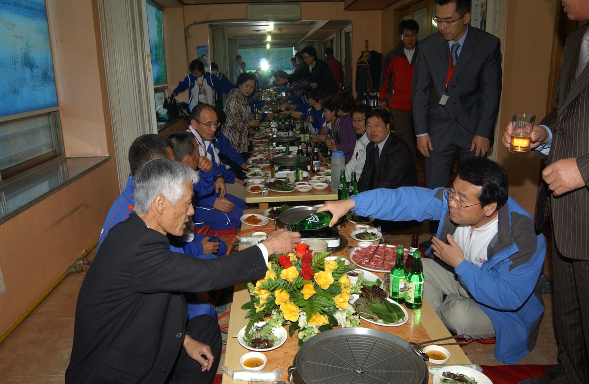 2006일본이토요시 마라톤참가 부군수환영만찬-1