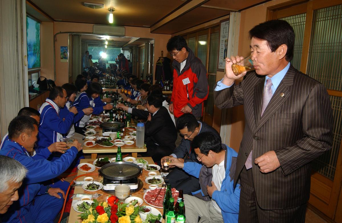 2006일본이토요시 마라톤참가 부군수환영만찬-1