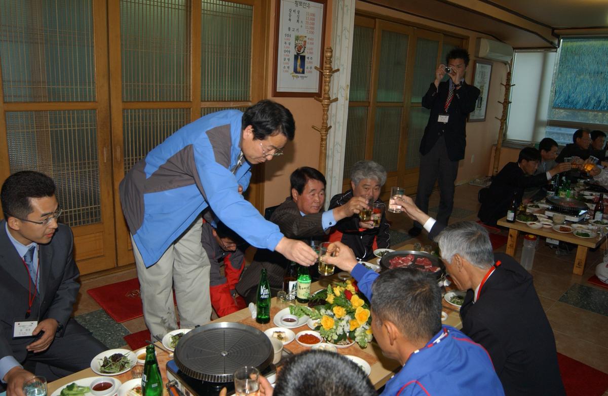 2006일본이토요시 마라톤참가 부군수환영만찬-1