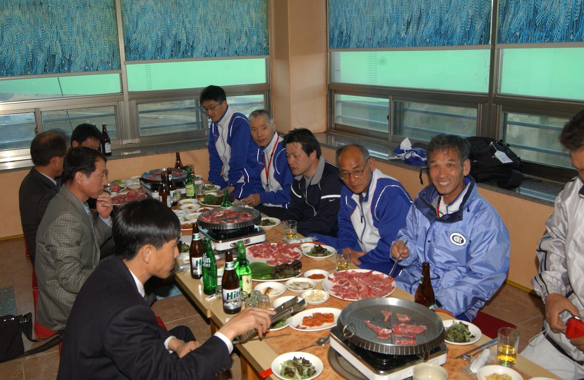 2006일본이토요시 마라톤참가 부군수환영만찬-1
