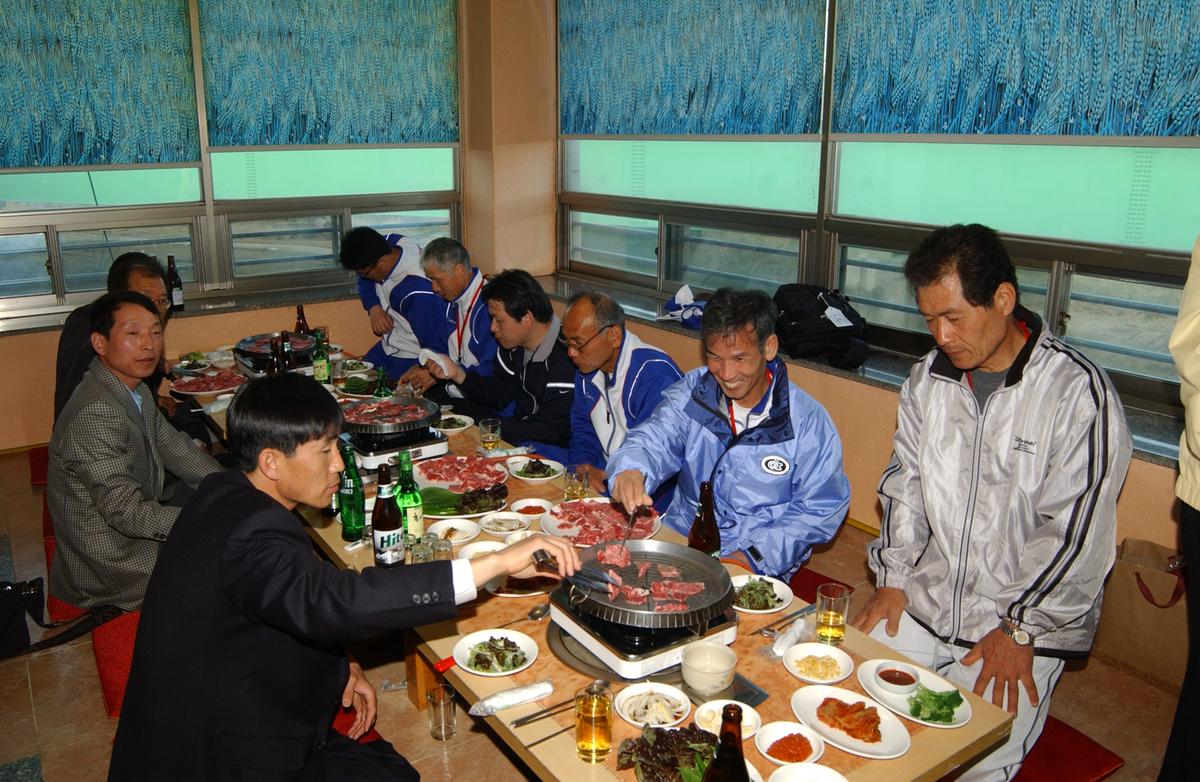 2006일본이토요시 마라톤참가 부군수환영만찬-1