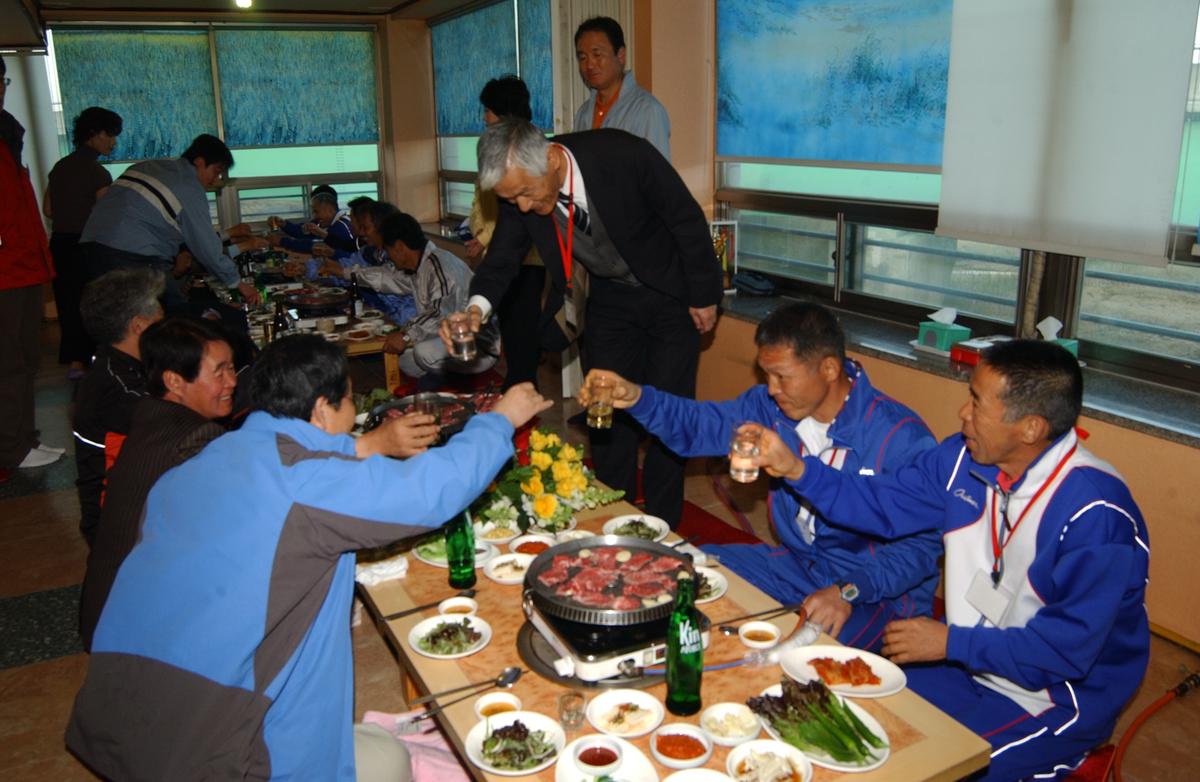 2006일본이토요시 마라톤참가 부군수환영만찬-1