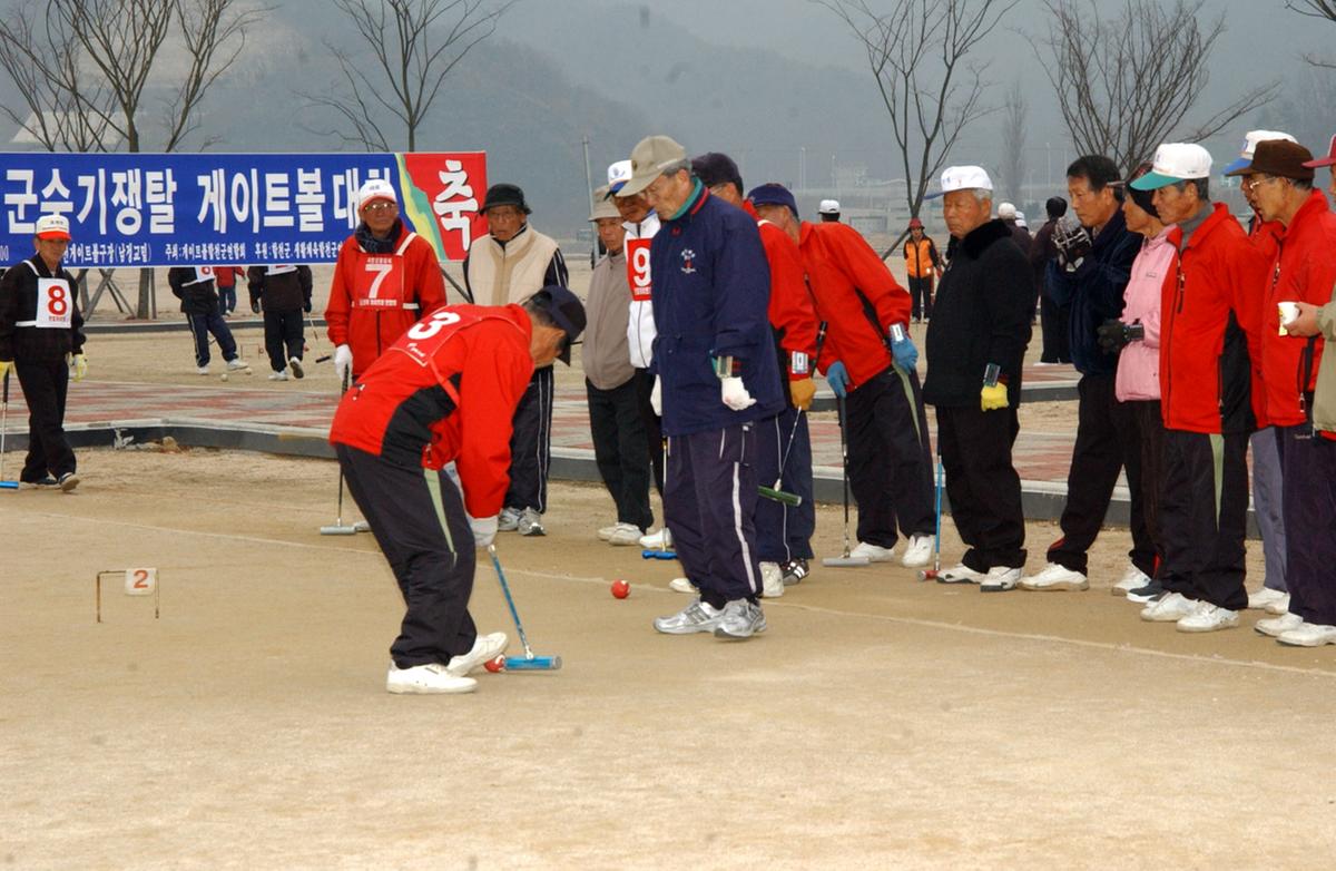 2006군수기쟁탈 게이트볼 대회