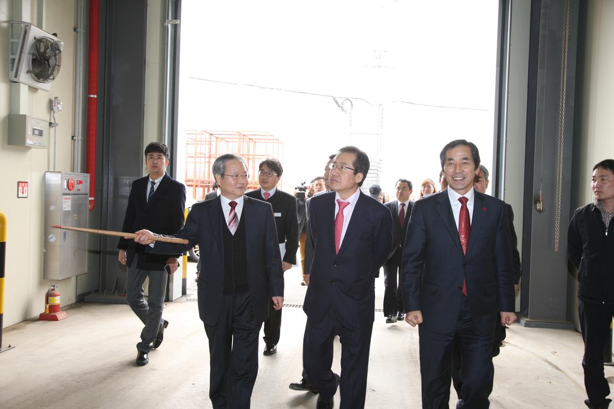 홍준표 도지사 방문