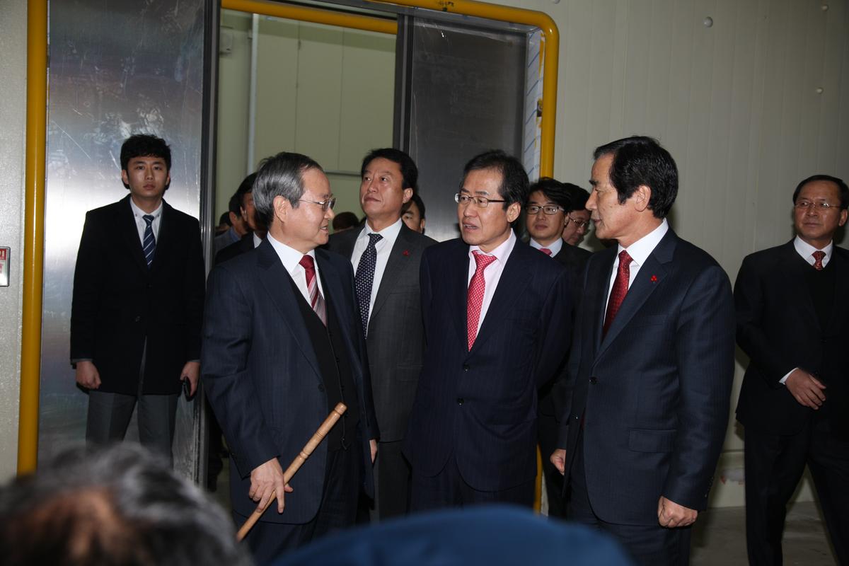 홍준표 도지사 방문