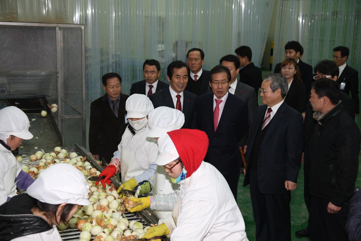 홍준표 도지사 방문