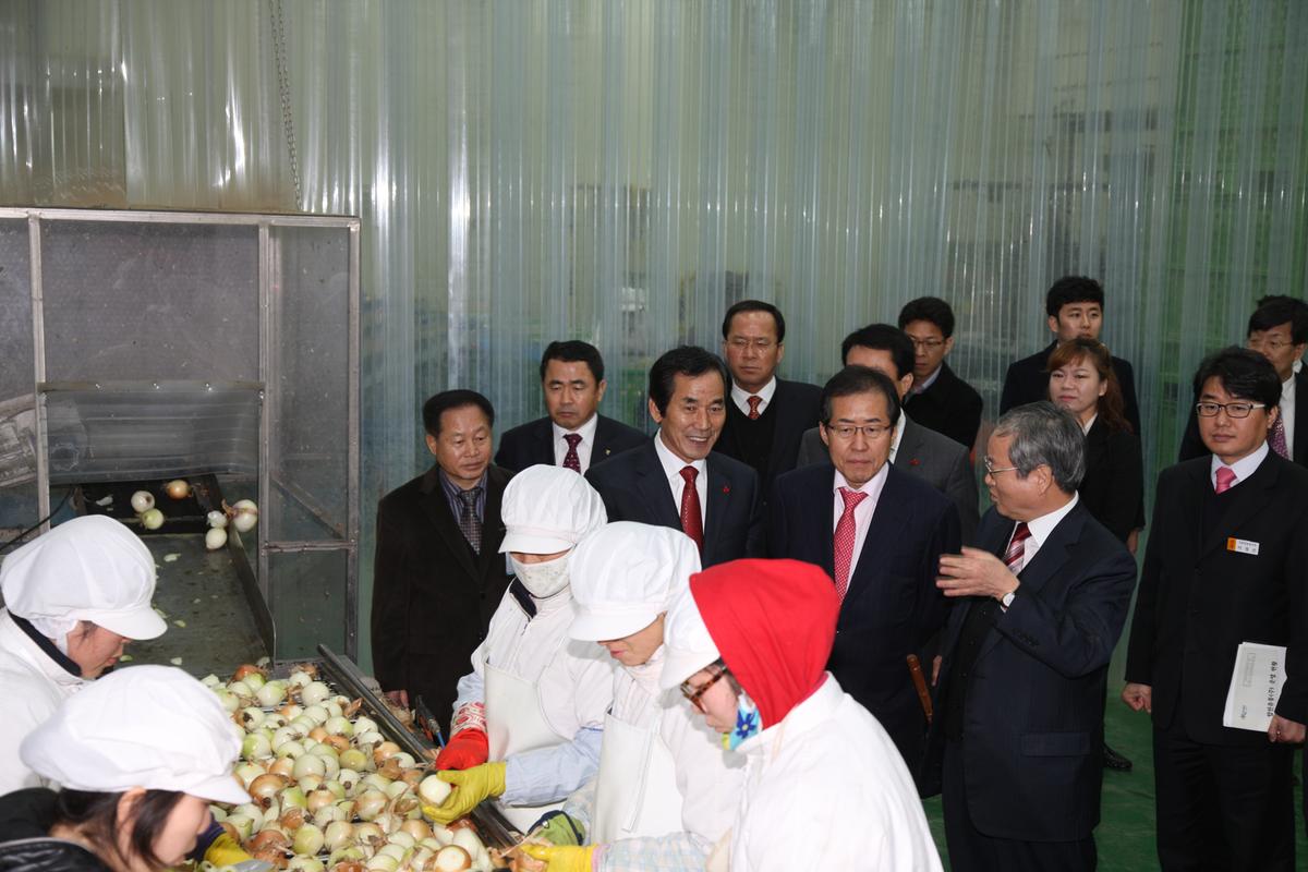 홍준표 도지사 방문