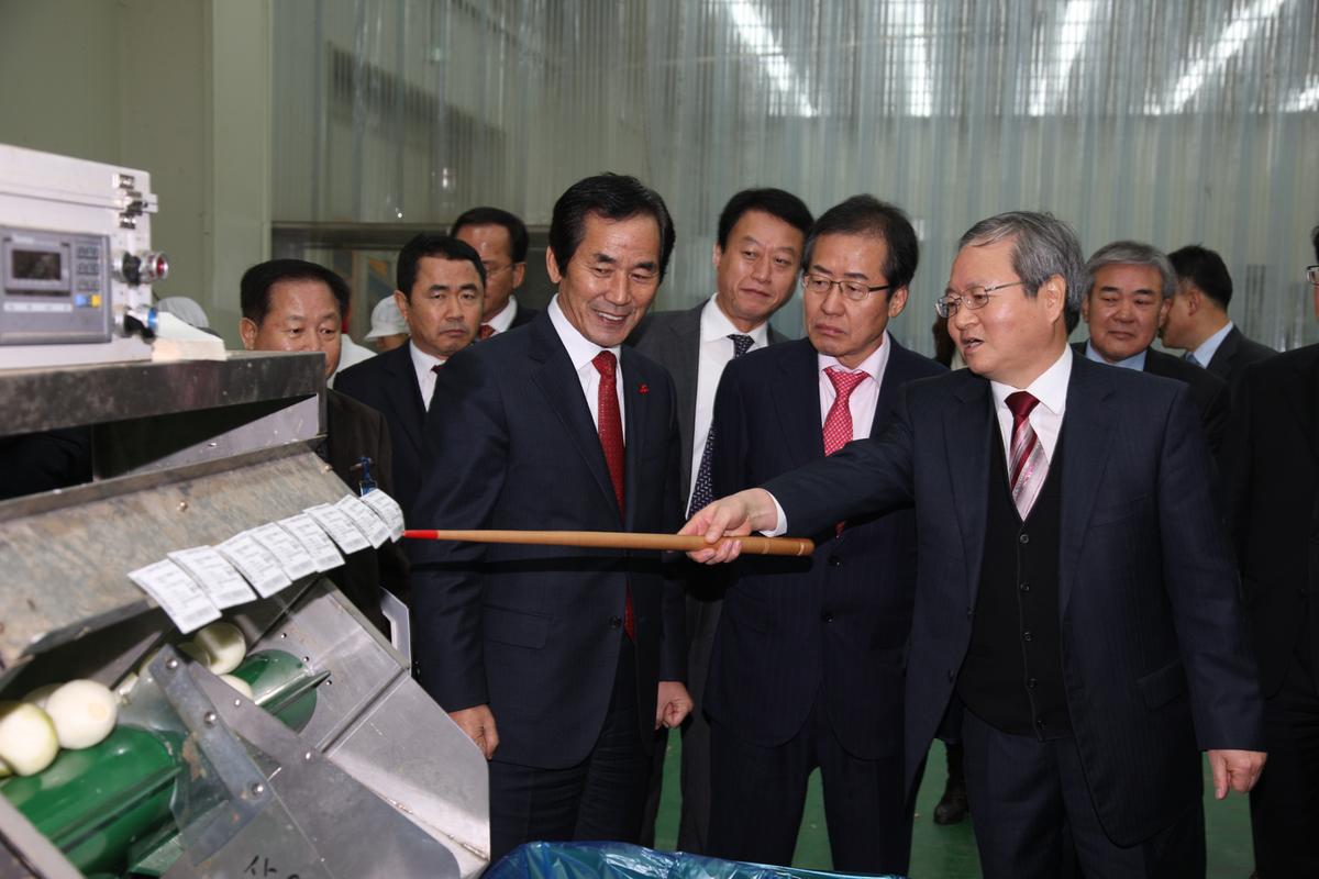 홍준표 도지사 방문