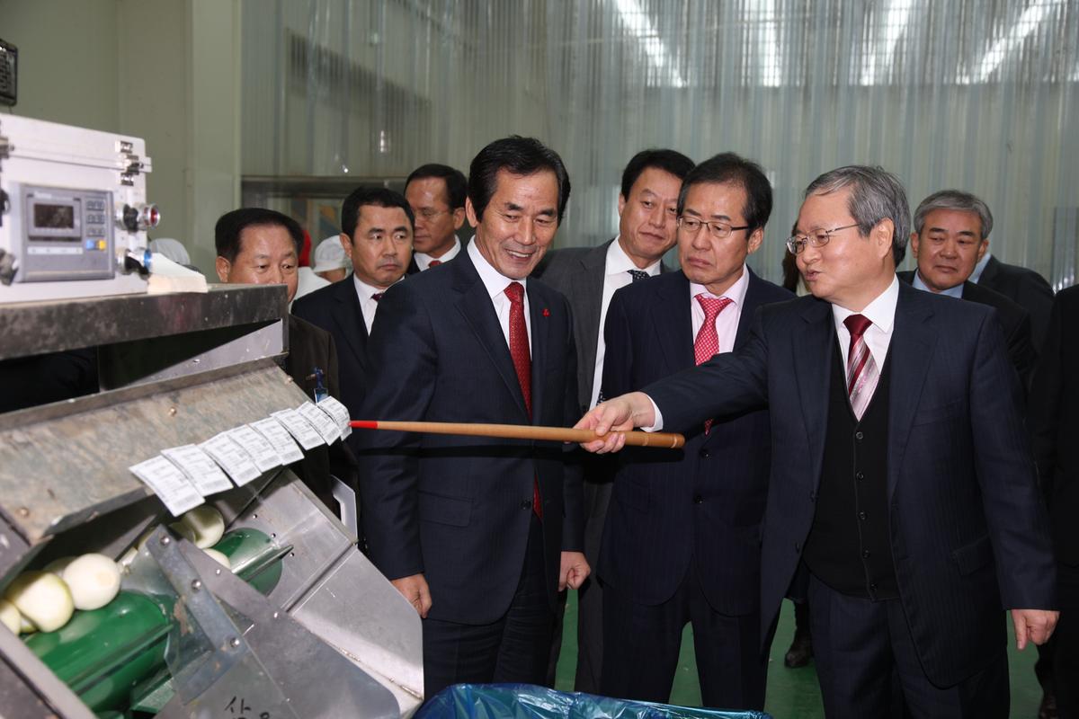 홍준표 도지사 방문