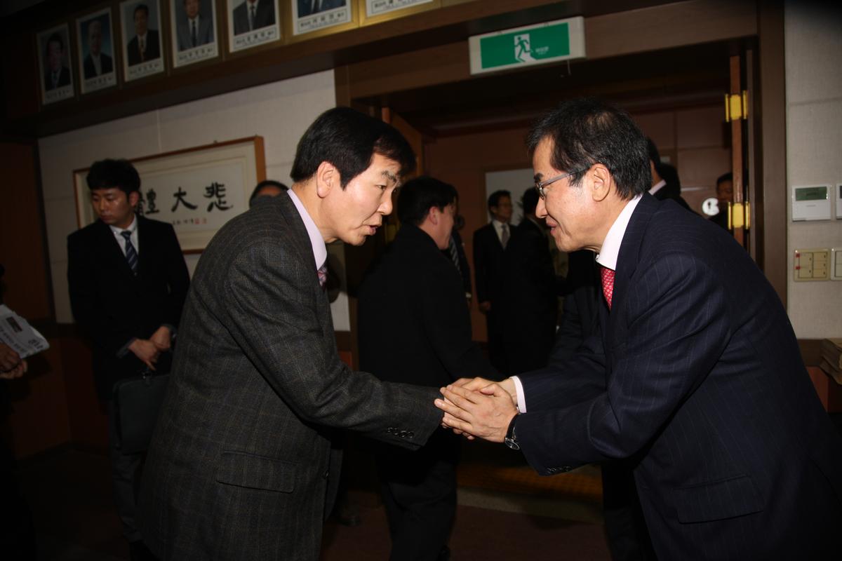 홍준표 도지사 방문
