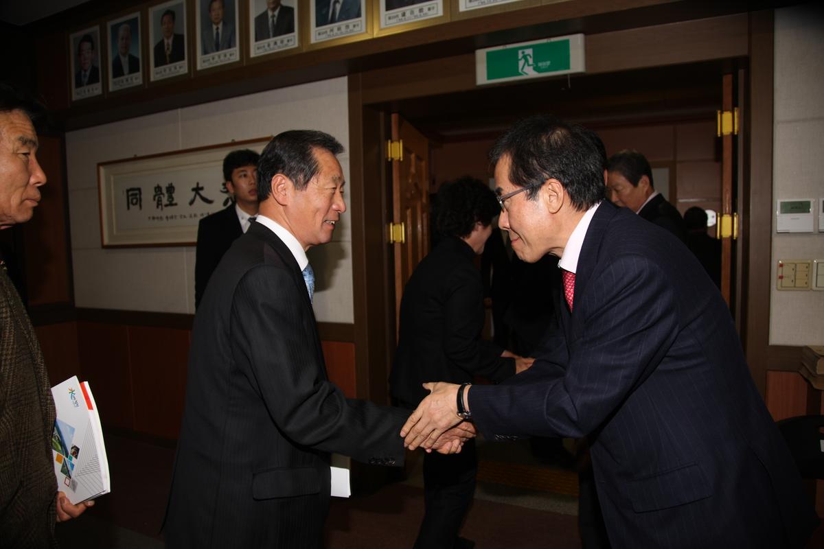홍준표 도지사 방문