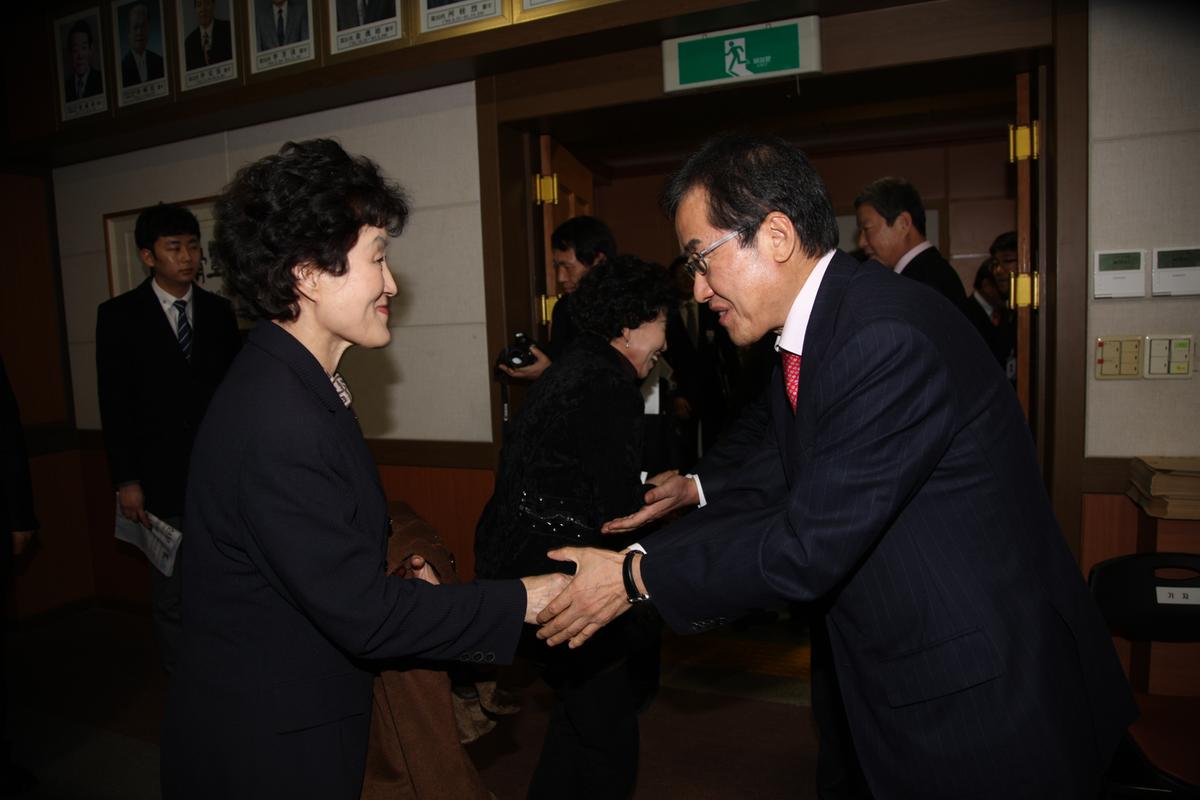홍준표 도지사 방문