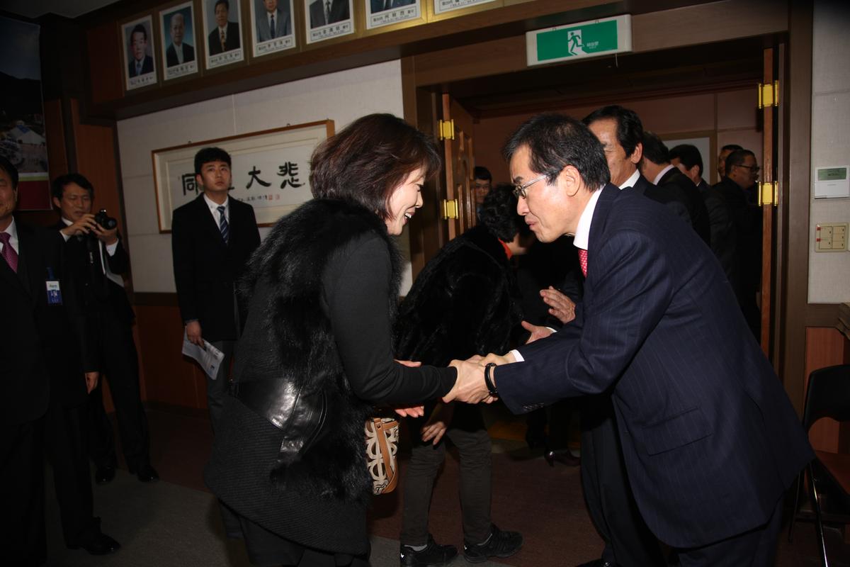 홍준표 도지사 방문