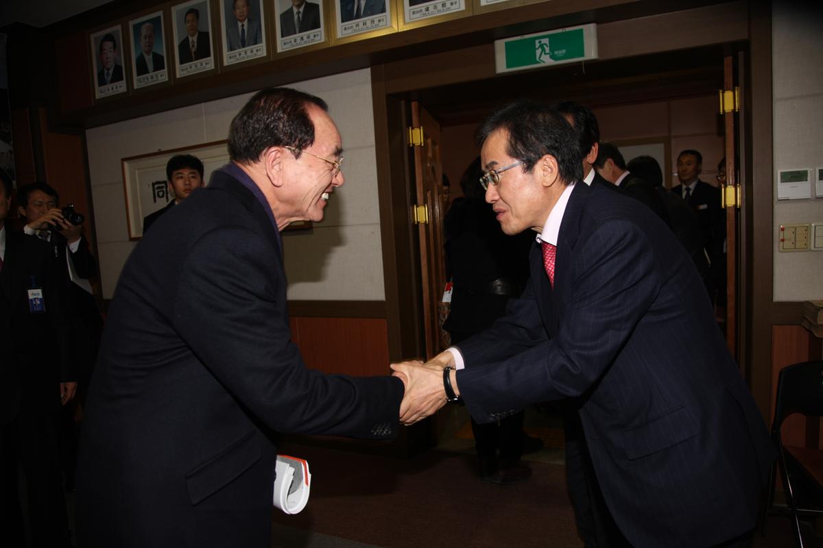 홍준표 도지사 방문