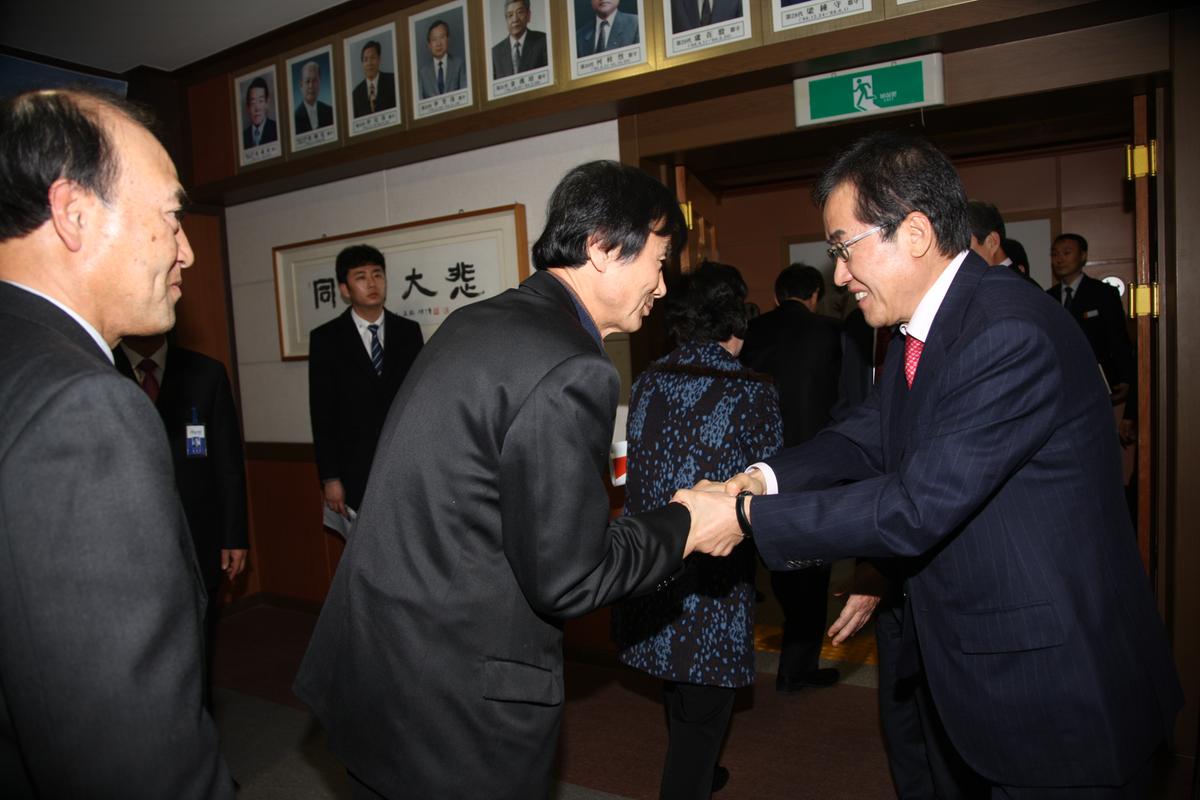 홍준표 도지사 방문