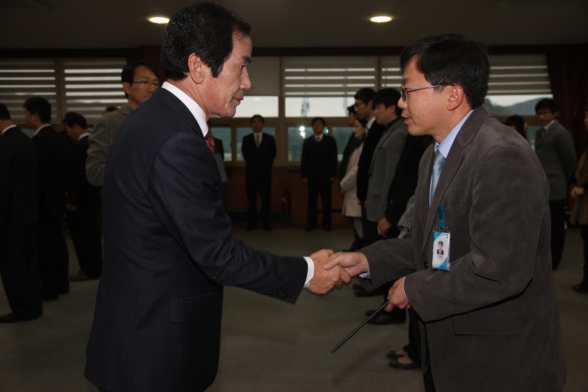 2012 승진임명장 수여식