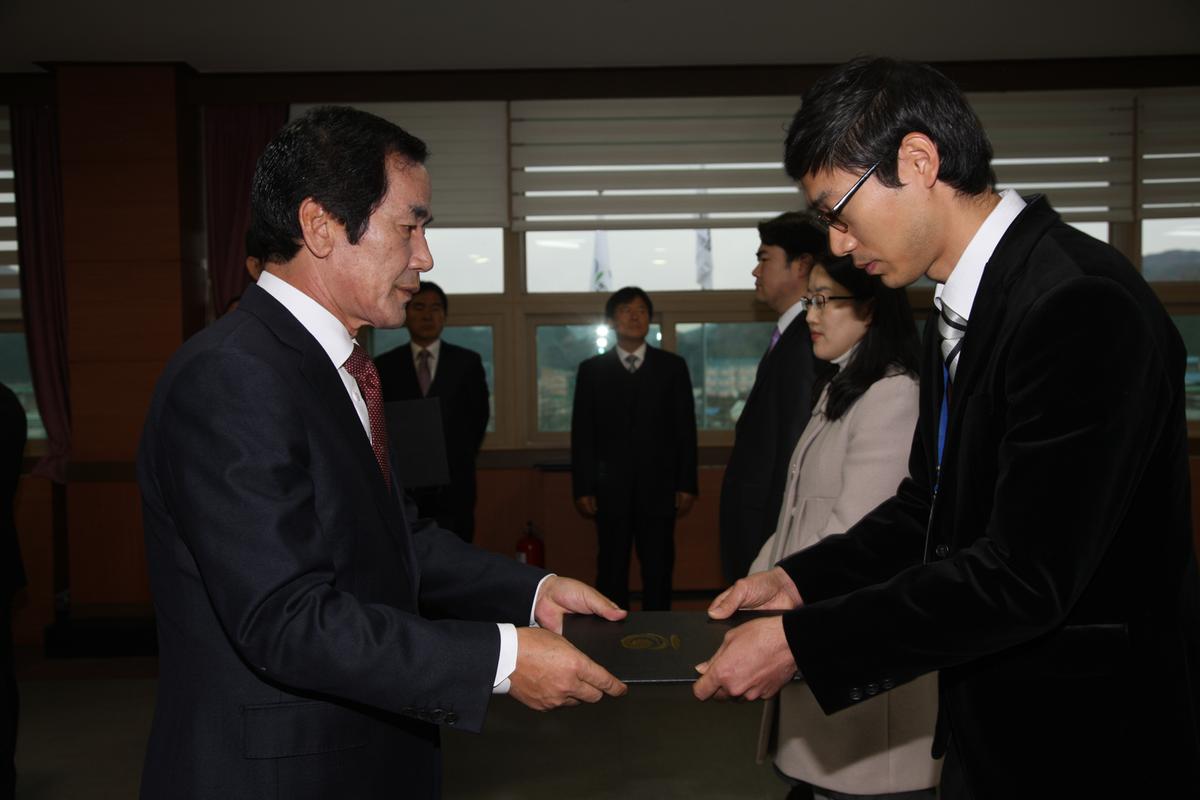 2012 승진임명장 수여식
