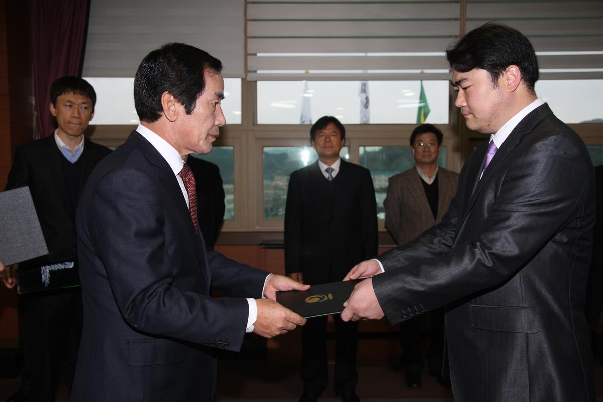 2012 승진임명장 수여식