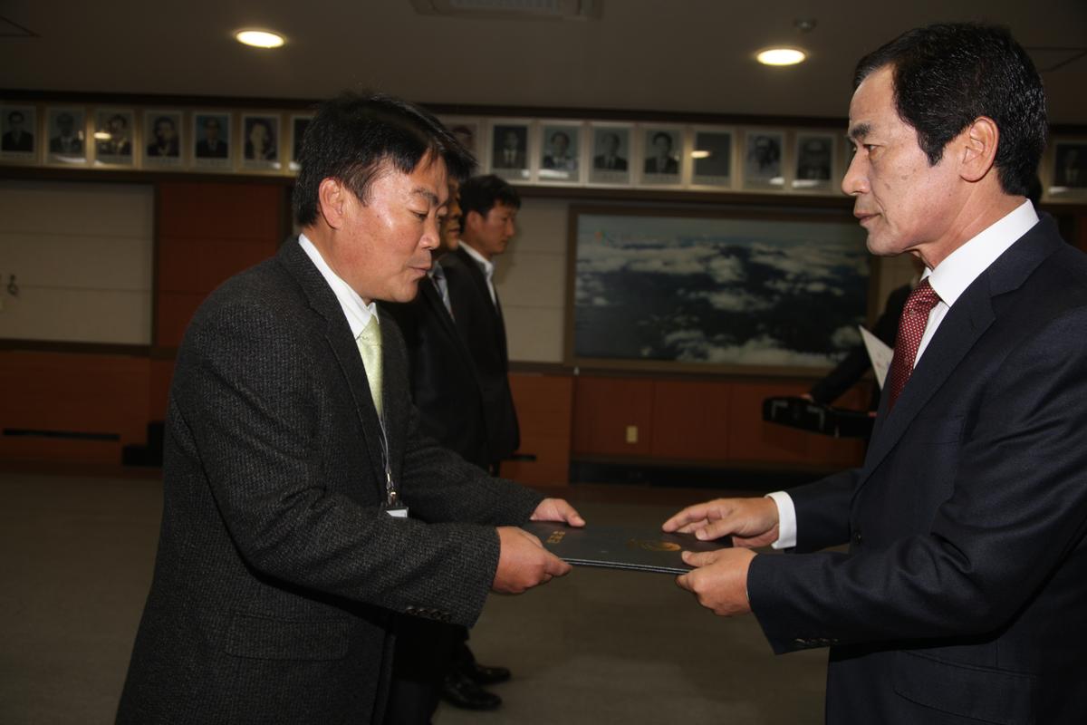 2012 승진임명장 수여식