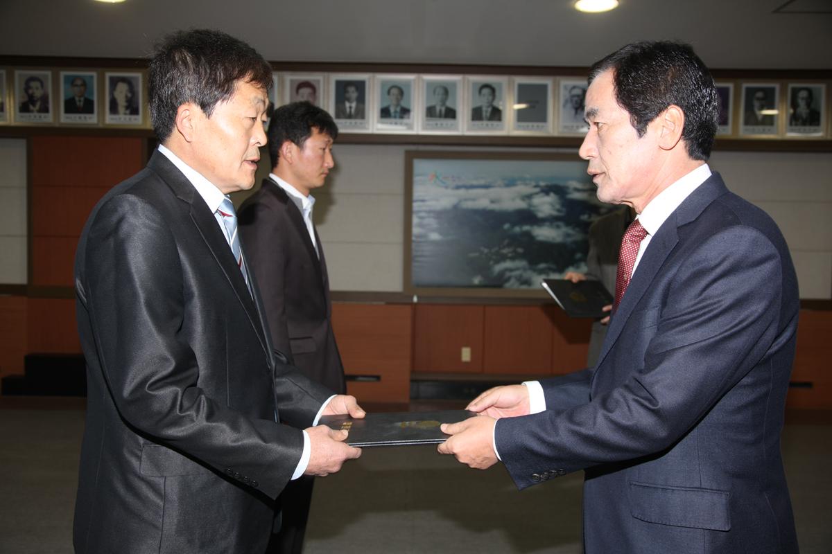 2012 승진임명장 수여식