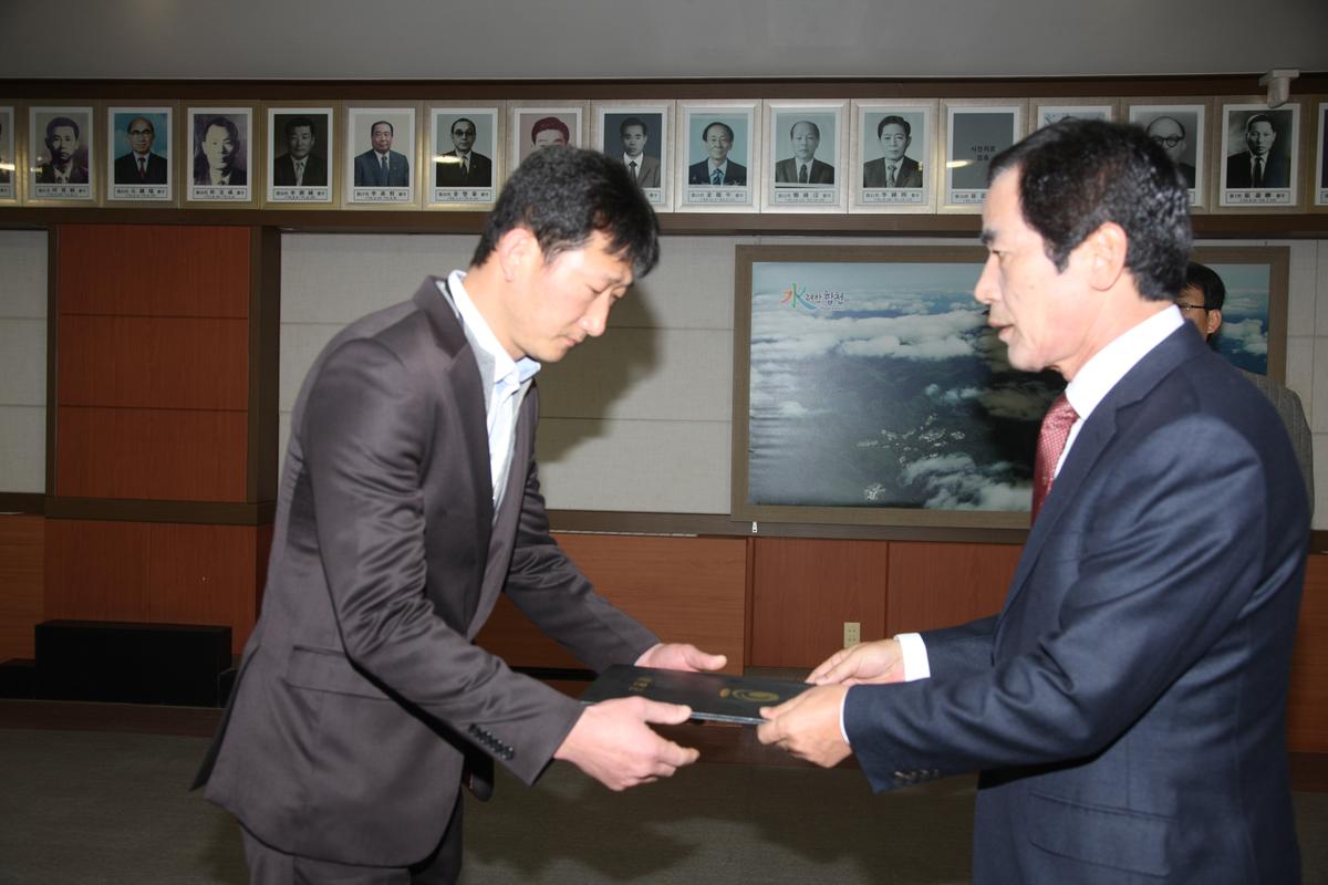 2012 승진임명장 수여식