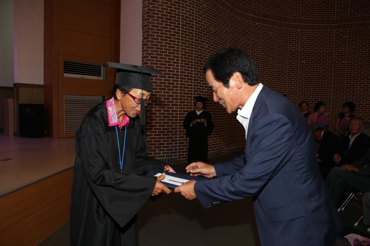 2013년 한문대학 수료식