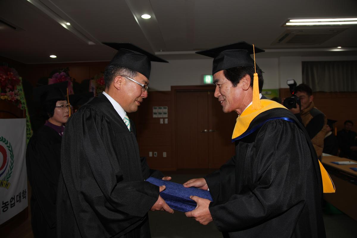 2012 새합천 미래 농업 대학 수료식