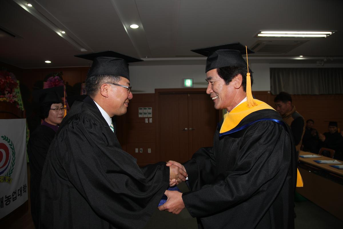 2012 새합천 미래 농업 대학 수료식