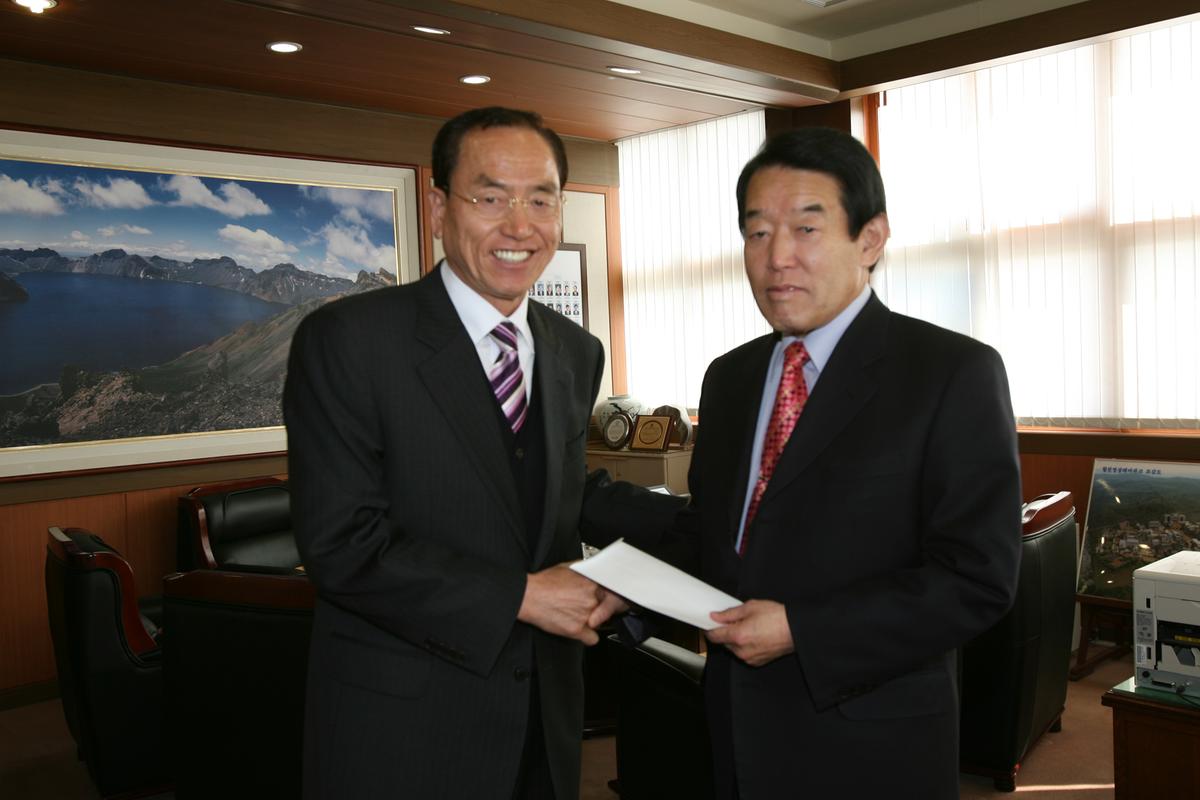 강사및 담당공무원과의 간담회