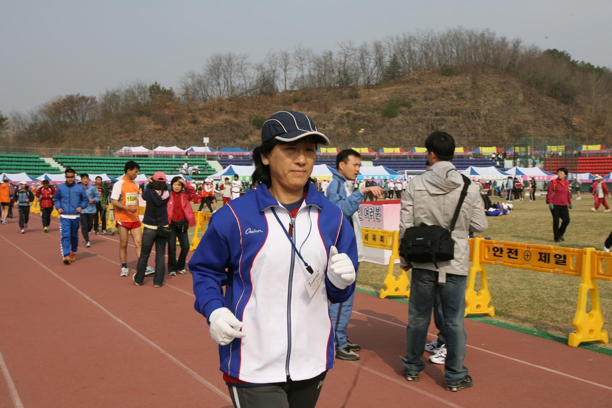 2007년 일본군미토요시 마라톤대회참관