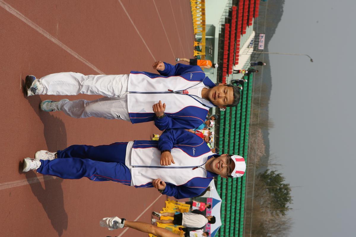2007년 일본군미토요시 마라톤대회참관