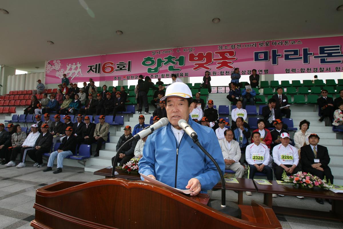2007년 일본군미토요시 마라톤대회참관