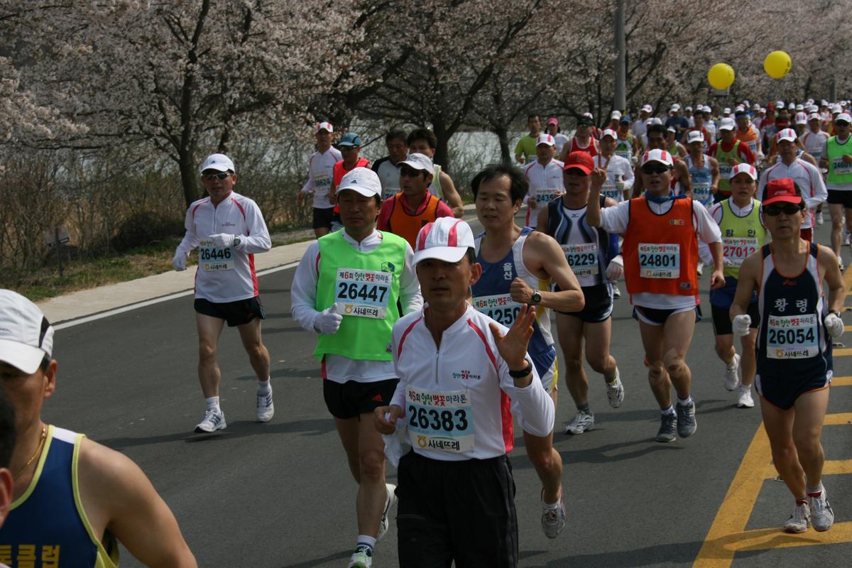 2007년 일본군미토요시 마라톤대회참관2