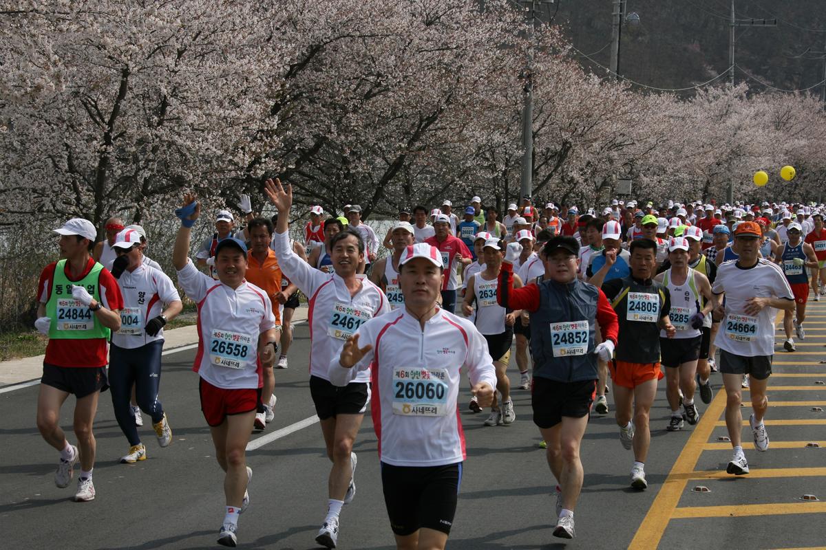 2007년 일본군미토요시 마라톤대회참관2