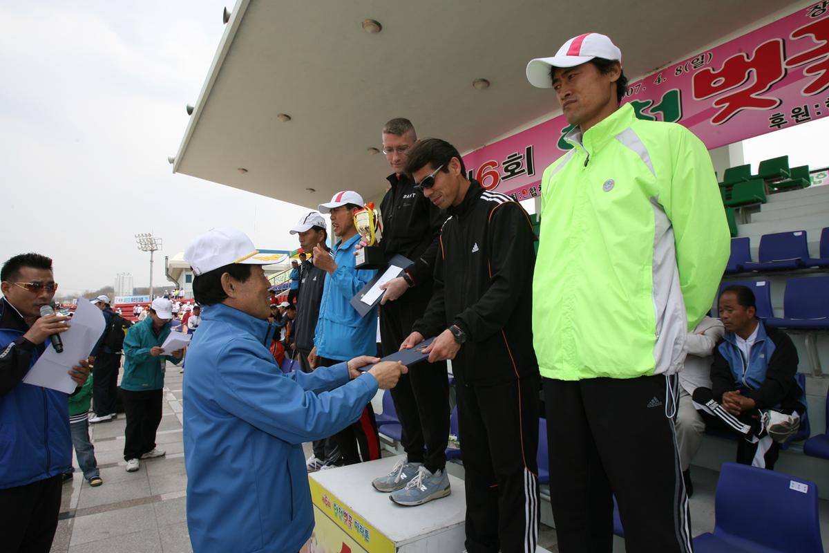 2007년 일본군미토요시 마라톤대회참관3